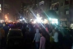 ثوار عين شمس في مسيرة حاشدة تهتف بسقوط حكم العسكر