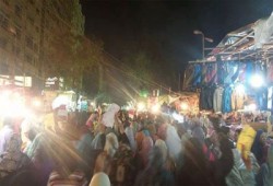 حلوان تفاجئ الانقلاب بمسيرة رافضة لتهجير أهالي سيناء