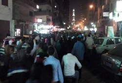 ثوار عين شمس يواصلون مسيرتهم برغم اعتداء ميليشيات الانقلاب