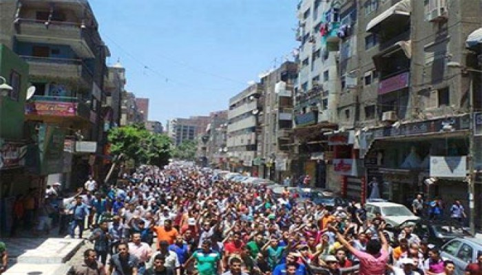 ثوار المطرية يهتفون ضد الصهاينة وأعوانهم