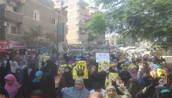 مسيرة حاشدة لثوار الوراق في جمعة "العسكر يبيع سيناء"