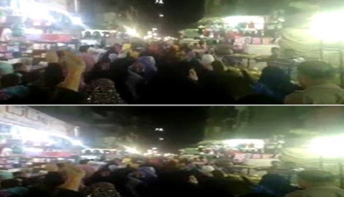 بالصور.. ثوار المطرية يتضامنون مع طلاب مصر وأهالي سيناء