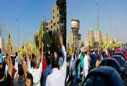 بالصور.. مسيرة ثوار مدينة نصر تتحدى ميليشيات الانقلاب