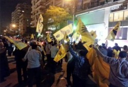 ثوار مدينة نصر في مسيرة تفاجئ ميليشيات الانقلاب