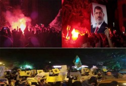 بالصور.. ثوار المعادي في مسيرة حاشدة تهتف بسقوط داخلية الانقلاب