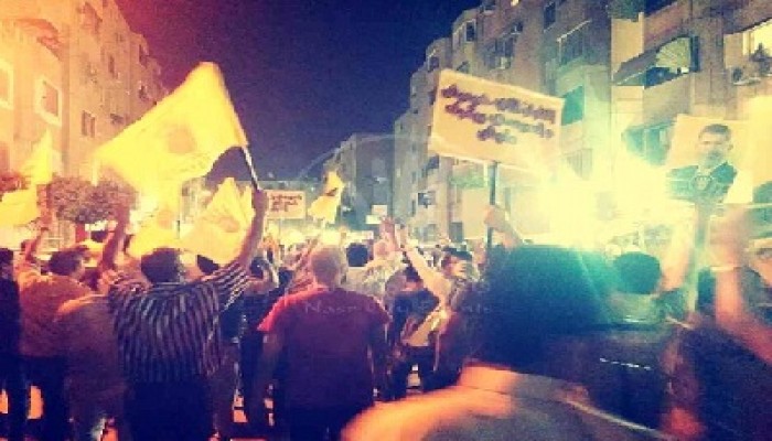 فعالية سريعة لثوار مدينة نصر تندد بخطف الطالبة علياء