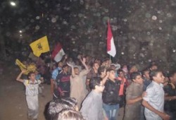 بالصور.. ثوار المعادي يطالبون بالحرية لكل المعتقلين