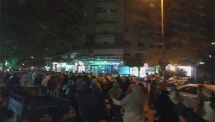 ثوار حلوان يواصلون حراكهم الثوري مطالبين بالقصاص للشهداء