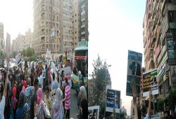 مسيرة صباحية لثوار مدينة نصر تندد بجرائم الانقلاب