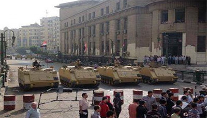 استنكار ترويع الانقلابيين للوسط القضائي