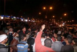 ثوار أكتوبر يحرقون العلم الصهيوني في فعاليات ضد الانقلاب