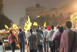 ثوار مدينة نصر يتحدون قوات الانقلاب بمسيرة حاشدة