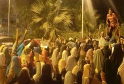 مسيرة المعادي تندد بمجزرة هندسة الإسكندرية