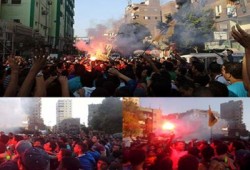 بالفيديو..مسيرة حاشدة لثوار المطرية