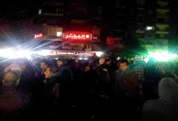 مسيرة ليلية بالحلمية تهتف بإسقاط الانقلاب وعودة الشرعية