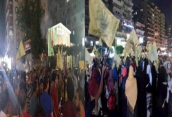 وقفتان متزامنتان لثوار مدينة نصر تربكان الانقلاب