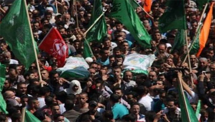 تشييع الشهيدين أبو عيشة والقواسمة ومواجهات في الخليل