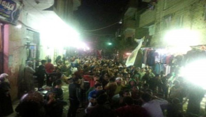 ناهيا ترد على بلطجية الانقلاب بمسيرة حاشدة