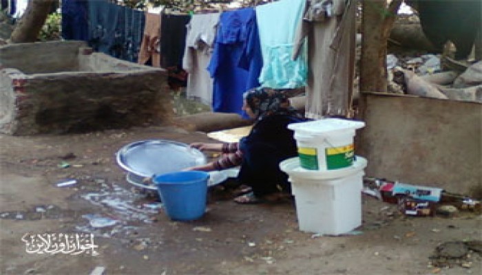 الانقلاب يقطع المياه عن قرية بالمنوفية تظاهرت ضد تلوثها