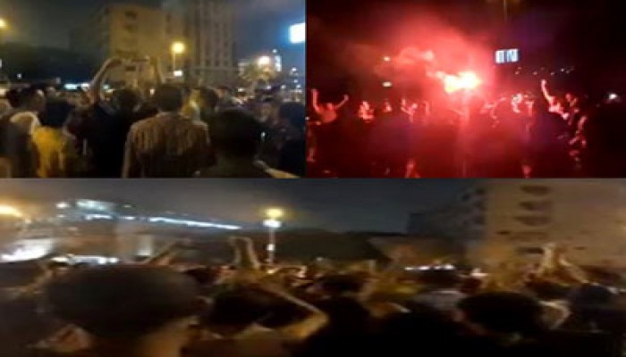 مسيرة ليلية بمدينة ناصر تهتف بالثأر لدماء الشهداء