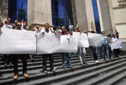 وقفة أمام نقابة "الصحفيين" للتضامن مع المعتقلين