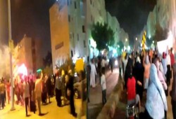 القاهرة الجديدة: "يلا يا سيسي ارحل غور.. خل بلدنا تشوف النور"