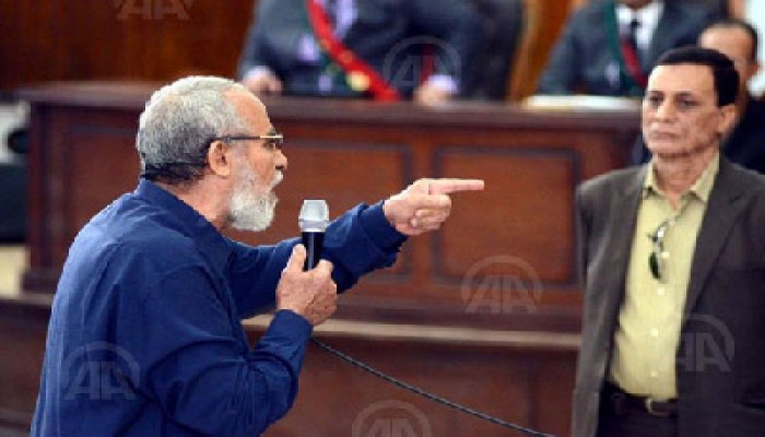 تأجيل مهزلة محاكمة المرشد العام ورموز مصر لـ20 سبتمبر