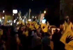 مسيرة ليلية مفاجئة بحدائق القبة رفضًا للانقلاب العسكري