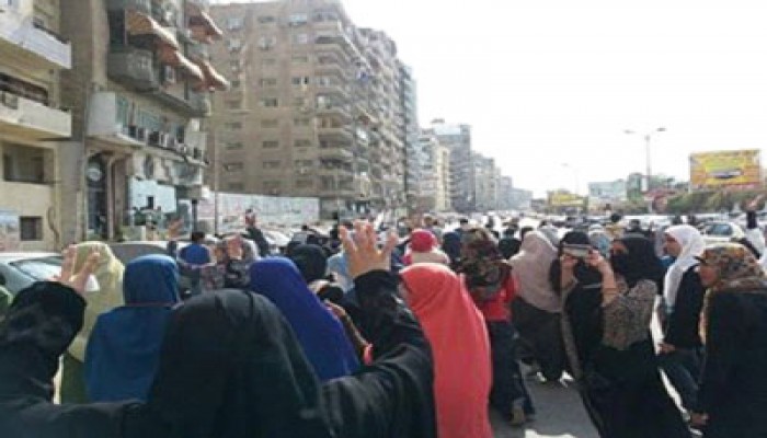 مظاهرة على طريق بلقاس- المنصورة احتجاجًا على انقطاع الكهرباء