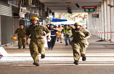 قبل 5 دقائق من التهدئة.. المقاومة تقصف تل أبيب بصاروخين