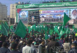 شوارع غزة في فرحة غامرة بانتصار المقاومة الباسلة