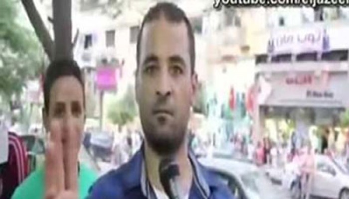 بالفيديو.. أشجع بائع متجول للسفاح: أسود أيام هي أيامك