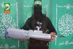 القسام تستولي على طائرة استطلاع صهيونية بغزة