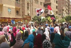 مسيرة صباحية لأهالي المعادي استجابةً لدعوة التحالف الوطني