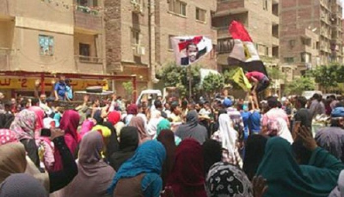 مسيرة صباحية لأهالي المعادي استجابةً لدعوة التحالف الوطني