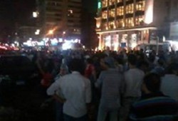 مدينة نصر تفاجئ الانقلاب بمسيرة أمام أكاديمية الشرطة