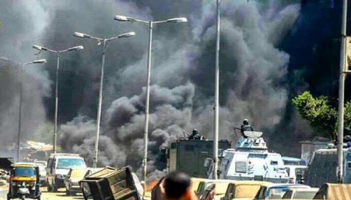 ميليشيات الانقلاب تعتدي على ثوار المطرية.. واستشهاد شاب