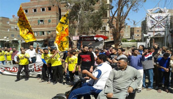 فيديو.. إصابات واعتقالات إثر اعتداء الانقلاب على مسيرة بدمياط