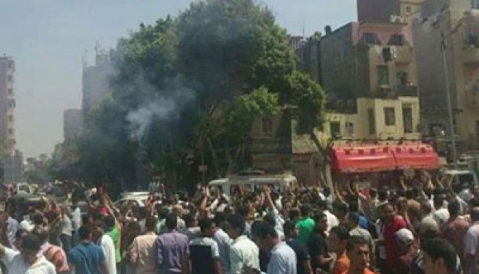 مسيرة حاشدة بمصر القديمة في ذكرى الفض