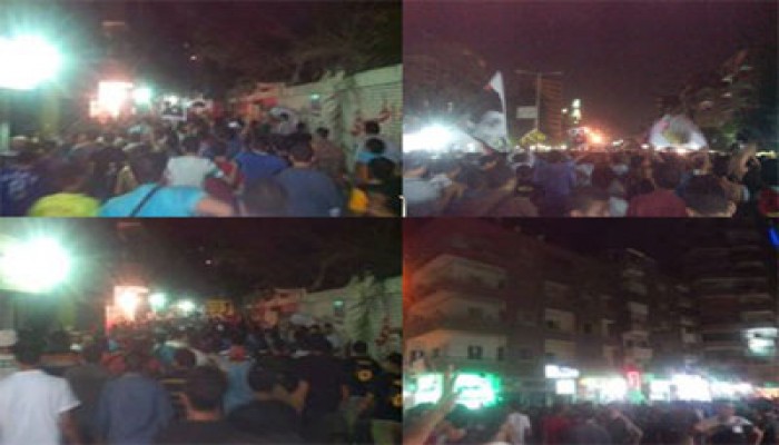 بالصور.. مسيرة عين شمس رفضًا لحكم العسكر