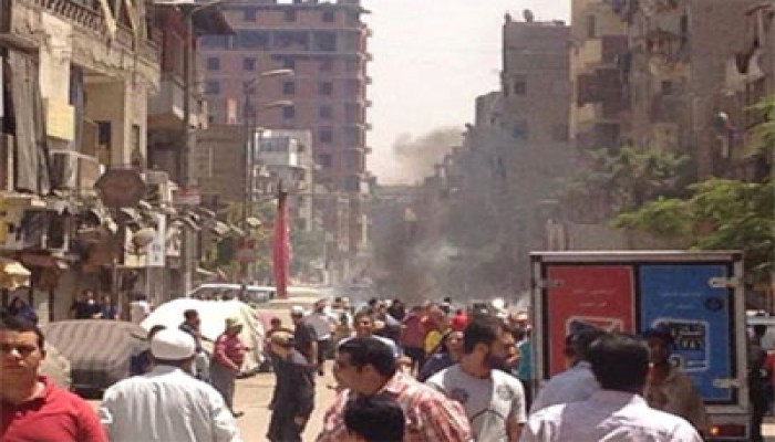 مسيرة المطرية تدعو للنزول في ذكرى مذبحة فض رابعة