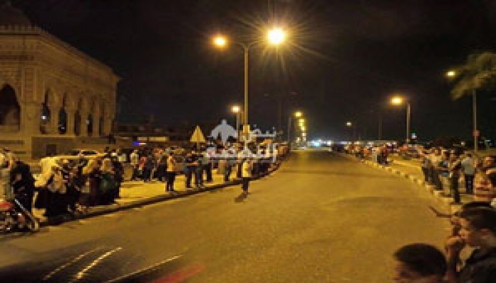 وقفة لأحرار أكتوبر رفضًا للانقلاب ودعمًا للمقاومة الفلسطينية