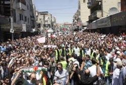 المظاهرات تجتاح الأردن نصرة لغزة