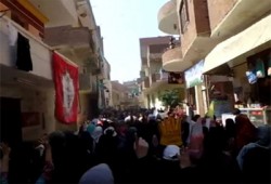 ألتراس نهضاوي بالحوامدية يهتف بعودة الشرعية في مسيرة حاشدة