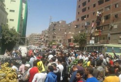 بالصور.. ثوار المطرية يحتفلون بالعيد في مسيرة حاشدة