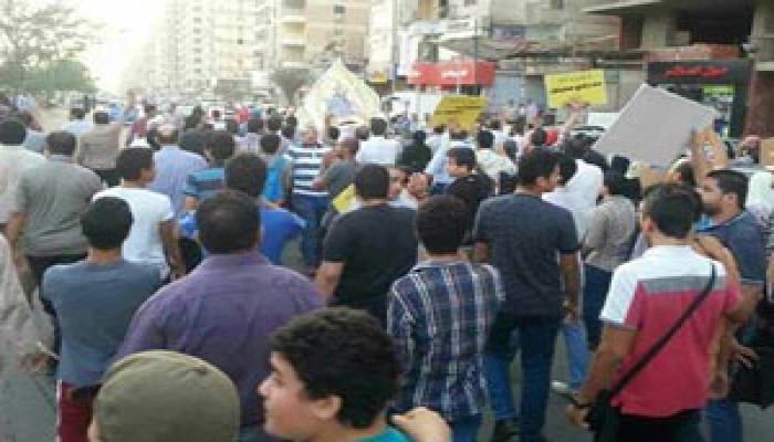 بالصور .. مدينة نصر تنتفض ضد الانقلاب في أول أيام العيد