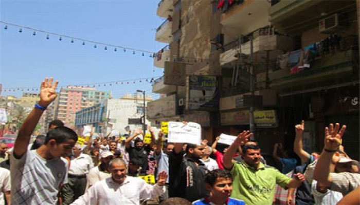 مباشر.. المعادي تنتفض تنديدًا بالعدوان الصهيوني على غزة