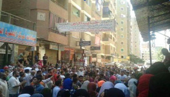 وقفة ومسيرة لثوار المعادي تهتف بسقوط حكم العسكر