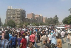 ثوار عين شمس في طريقهم لميدان الألف مسكن