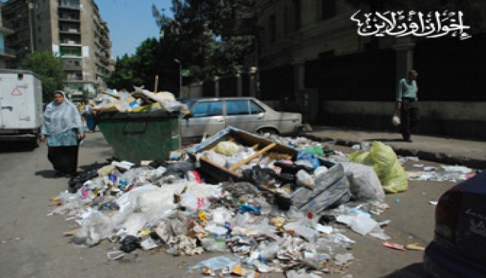 الأمراض تهدد الأهالي بعد تحول شوارع الغربية لمقالب للقمامة